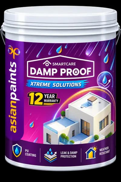 Asian Paints SmartCare Damp Proof Xtreme Solutions — pu waterproof coating, exterior walls