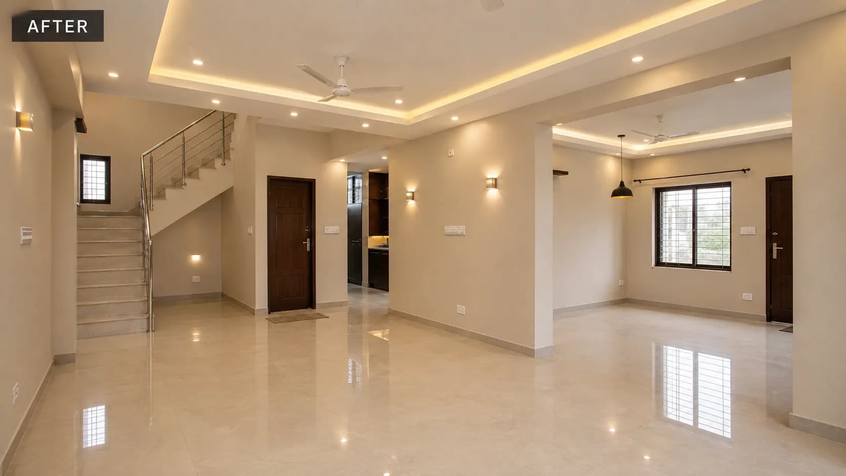 Electrical Work by Skypaint in Kolkata, photographed after the work was finished