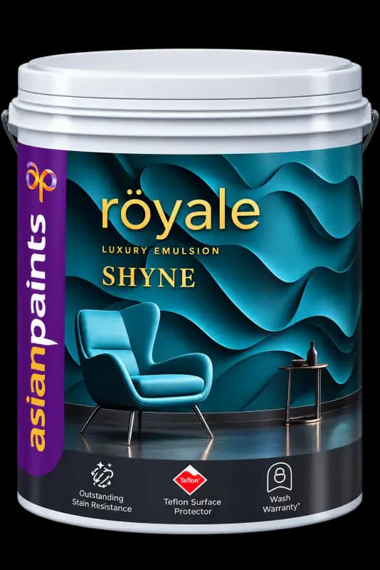 Asian Paints Royale Shyne — luxury emulsion, soft sheen
