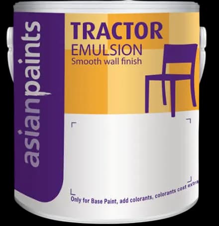 Asian Paints Tractor Emulsion — smooth wall finish